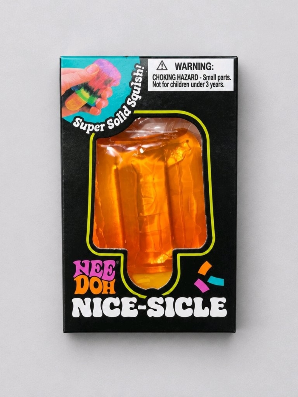Nice-Sicle Orange Squishy Toy